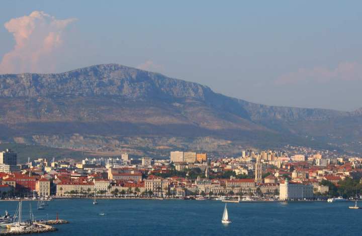 Split desde el mar turismo